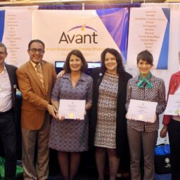 group photo holding Seal of Biliteracy.
